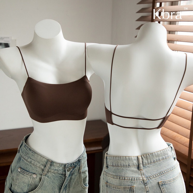Summer ultra-thin backless bra with a large open back, U-shaped seamless underwear paired with a camisole, no exposed straps, women's bra Summer ultra-thin backless bra with a large open back, U-shaped seamless underwear paired with a camisole, no exposed straps, women's bra