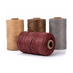 300M Red Wine Vinegar Paper Rope Pulling Paper Rope Baking Bag Gift Box Flower Bouquet Tying Colorful Flat Rope