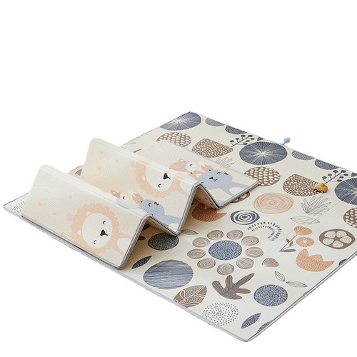 Recommended Manlong foldable baby crawling mat for children's bedroom, foam XPE crawling mat for infants, thick pad