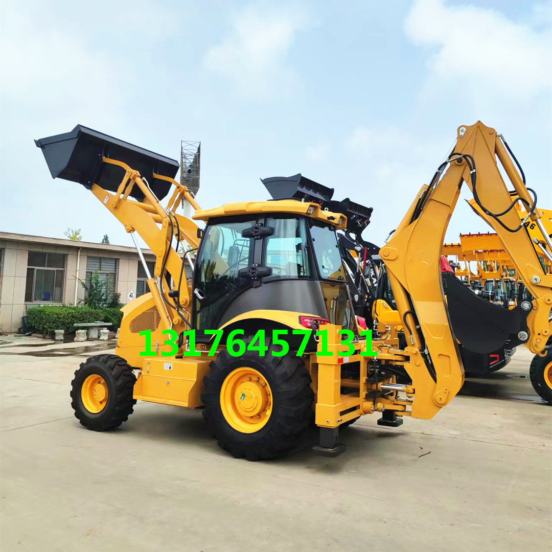 现货供应两头忙挖掘装载机 两头忙挖机 一机多用挖掘装载机厂家
