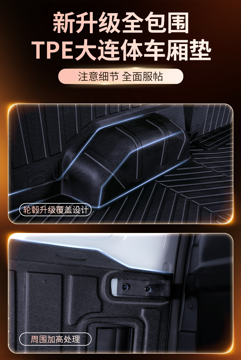 Geely Remote Star Enjoy V6E full-coverage floor mats, specialized for V7E/V5E/F1E new energy vehicles, EVTPE car floor mats