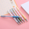 Creative Morandi presses the cute neutral pen, cute non -seal, and learn the stationery office water sex signature pen