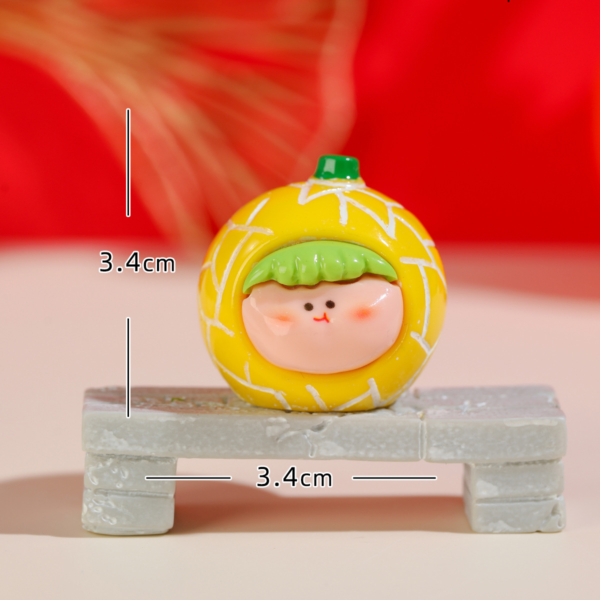 단색 과일 리스-두리안