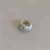 Tide, cute fresh acrylic resin, fashionable universal ring, Japanese and Korean, on index finger