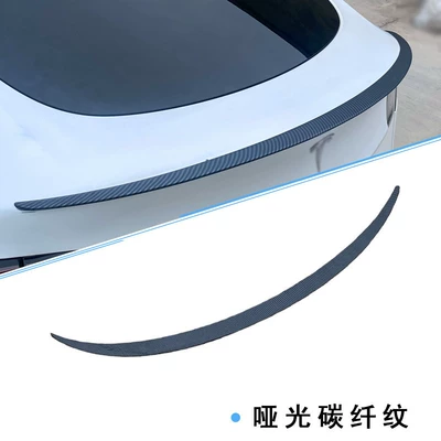 Fixed wind wing: Carbon Fiber Pattern High-Performance P-Version - renewed-version-of-model-3-after-24-years-matte-carbon-fiber-pattern-rear-wing