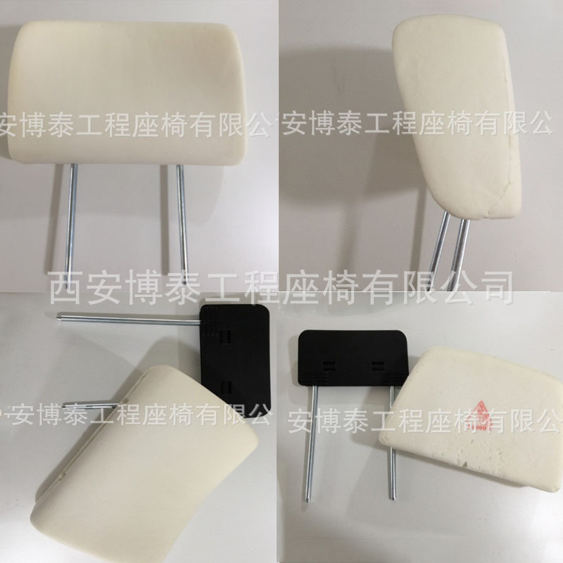 Autobús camión asiento reposacabezas esponja de tres engranajes ajustable de alto rebote no fácilmente deformado reposacabezas Business Car Seat Reposacabezas