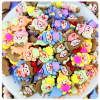 Resin with accessories, cream accessory, materials set, hairgrip, cartoon toy, wholesale, handmade