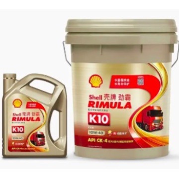 CK-4柴机油 壳牌劲霸K4 K6K8K10适用欧6国六带DPF发动机油 18L
