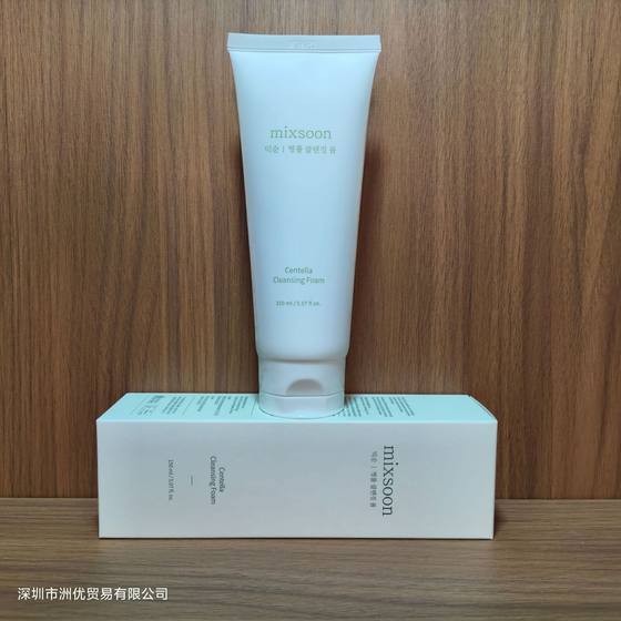 Cross-border new Mixsoon Centella asiais facial cleanser 150ML, deep cleaning mild moisturizing a generation of hair