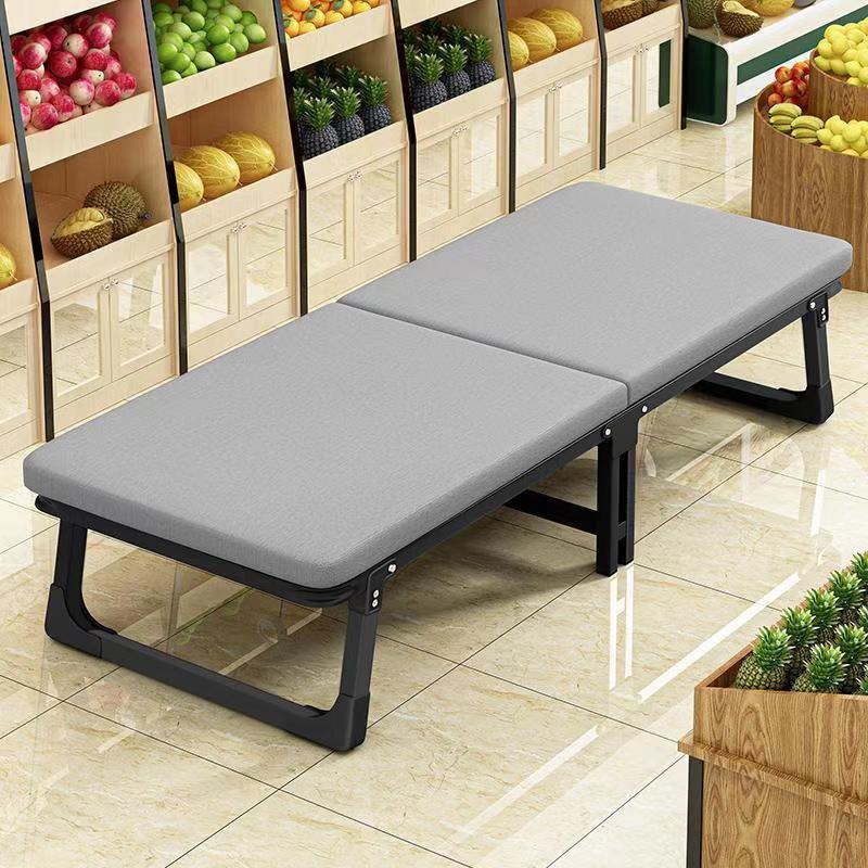 Cama simple portátil y simple para acompañar la cama plegable simple para el hogar, silla de siesta para la oficina image 1