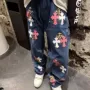 美式直筒男女秋冬牛仔裤