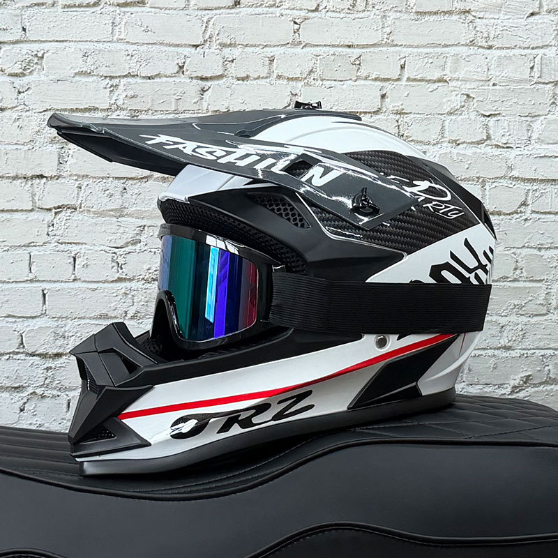 Orz transfronterizo consigue tres piezas de casco de equitación todoterreno O'Neal casco de hombres y mujeres Mountain Wild Racing transpirable casco todoterreno