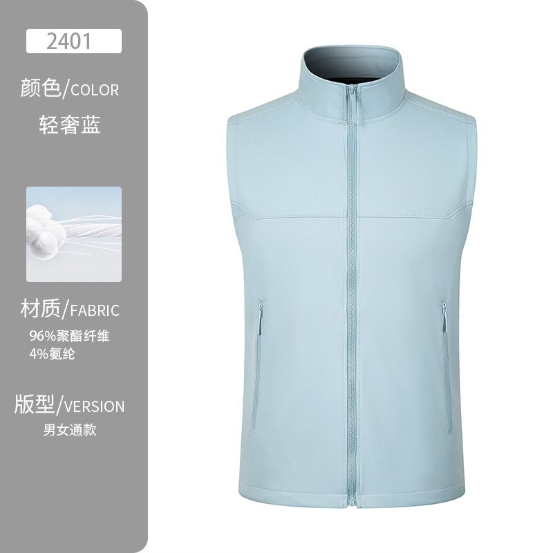 Moda de otoño e invierno ropa de trabajo cálida grupo actividad de construcción ropa a prueba de viento y a prueba de lluvia al aire libre abajo Chaleco de algodón personalización