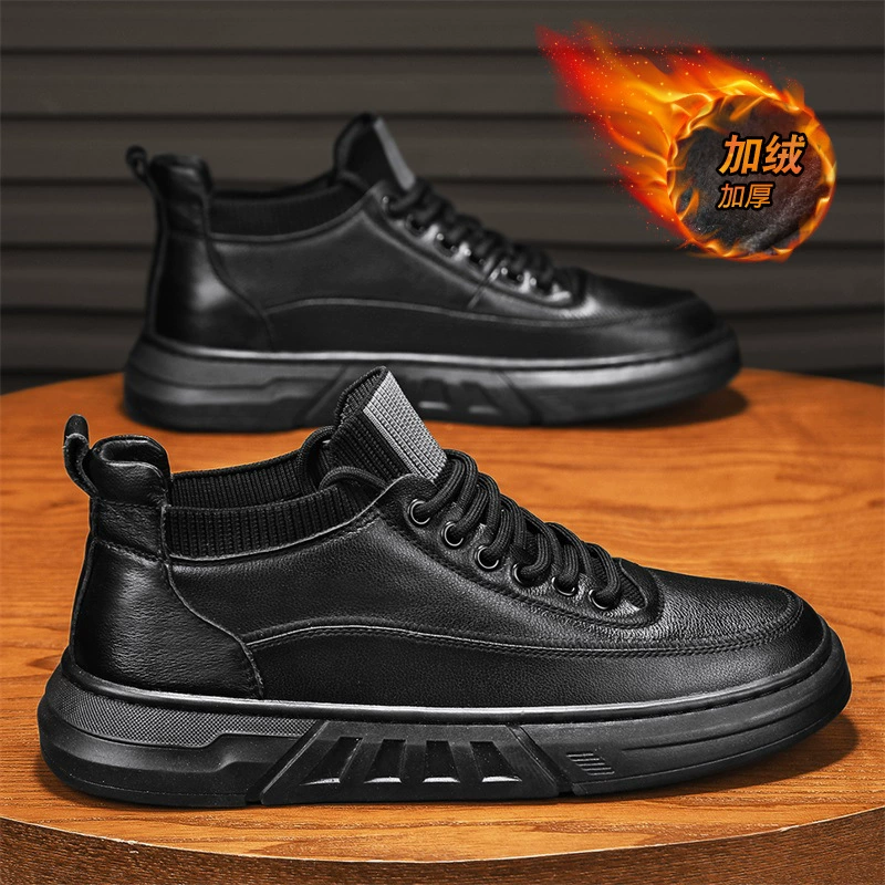 Martens, keep warm high trend universal footwear English style for leisure, low boots, British style