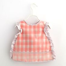 宝宝围兜夏季吃饭罩衣儿童防脏反穿衣婴儿韩版护衣小孩画画速卖通