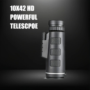 Mobile Phone Monocular Telescope High Magnification High Definition 10X42 Night Vision Dual-Purpose Professional Outdoor Portable Telescope Wholesale