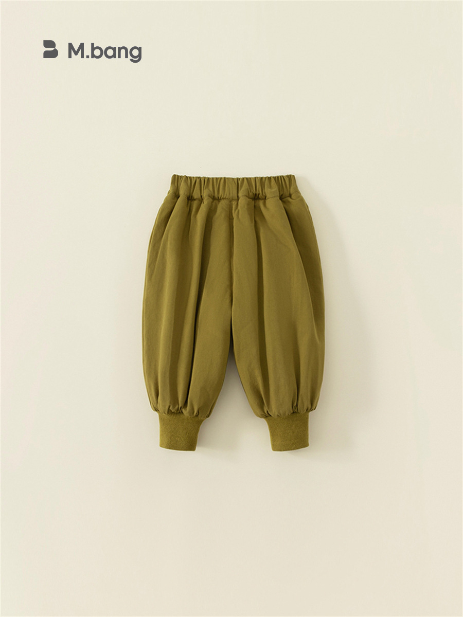 Pantalones Bombachos Térmicos para Niños de Algodón, Estilo abombado, para Invierno