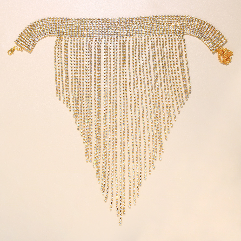 Máscara de borla brillante europea y americana nueva Máscara de cristal de mascarada de estilo étnico máscara facial de suministro transfronterizo