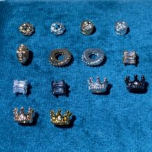 �߱�ɫ14K����΢��ʯ����ʹڸ���ˮ����������diy�������