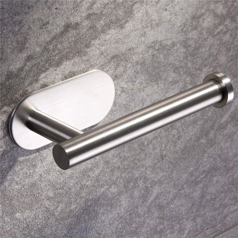 Toilet paper holder Event & Party Supplies Toilet paper holder Storage & Cleaning Casual Vacation Solid Color 304 Stainless Steel Toilet Paper Holder