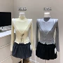 两件修身半高领新款装