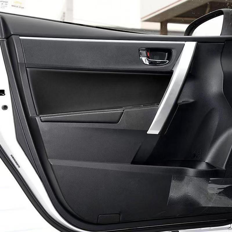 14 to 18 Model Corolla Levin Car Door Panel Armrest Cover Leather Interior Modification Renovation Leather Door Handle
