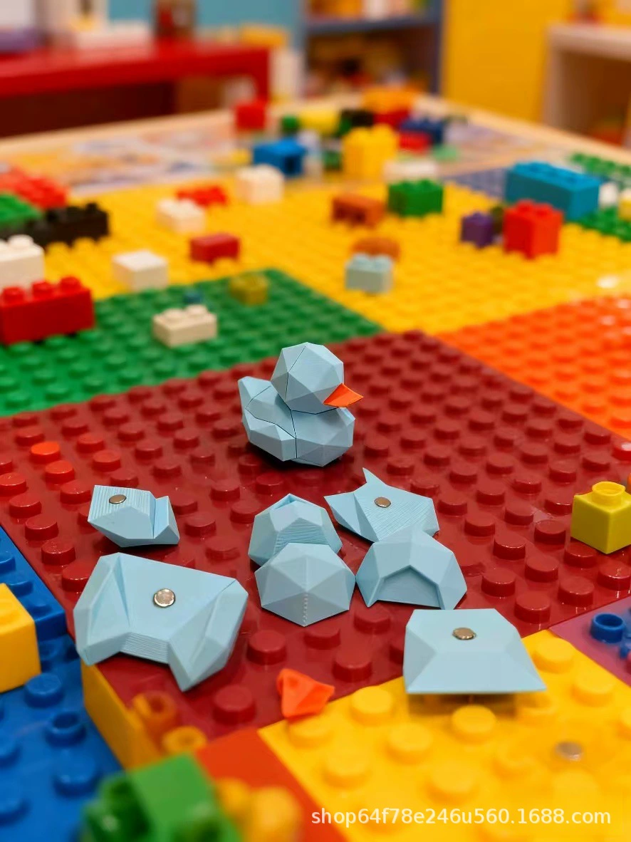 Stem, toy for experiments, duck, early education, science, (Cross-border trading)