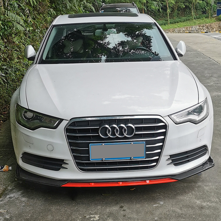 Suitable for Old Audi A3 A4L A6 Q3 Front Shovel Front Lip Spoiler Size Surround Modification and Decoration Anti-Collision