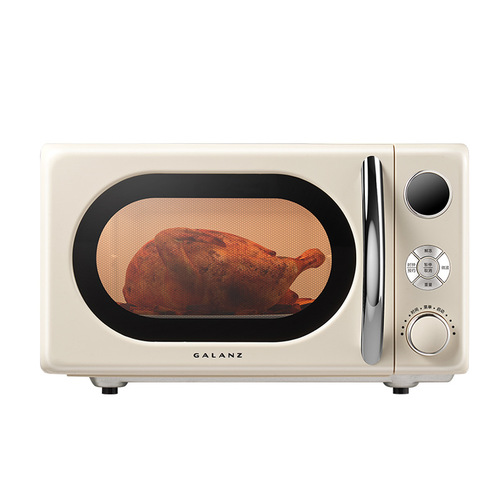 Galanz microwave oven 20 liters retro-style flat-panel heating household multi-functional fully automatic microwave oven KAW0-SF2