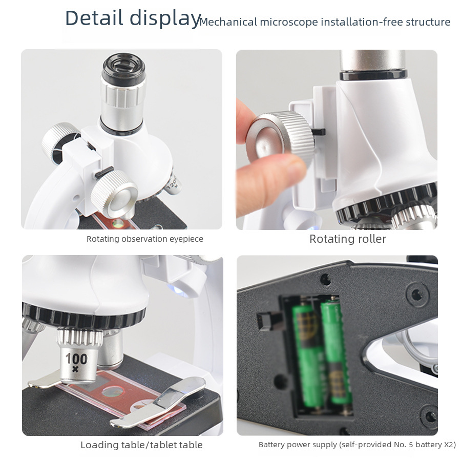 Children's microscope for students