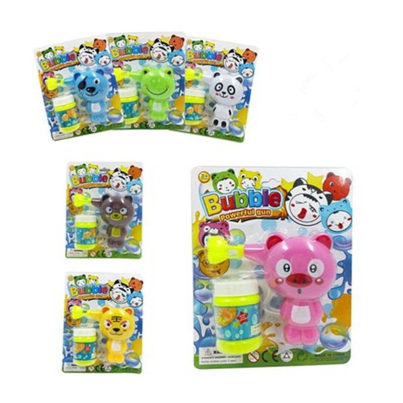 Máquina de burbujas inercial de dibujos animados