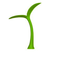 车顶小树苗3D立体车贴创意车顶小豆芽防撞恶魔角牛角卖萌汽车装饰