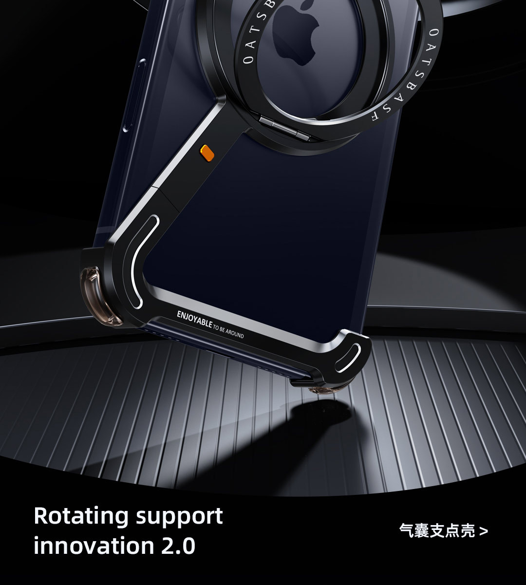 Ốp lưng iPhone 16 Pro Max từ tính kim loại chống rơi 360 độ — Vỏ Z 360 ° Vỏ kim loại xoay [đen], Vỏ Z 360 ° Vỏ kim loại xoay [tím], Vỏ Z 360 ° Vỏ kim loại xoay [Vàng sa mạc], Vỏ Z 360 ° Vỏ kim loại xoay [màu cam] chi tiết 21