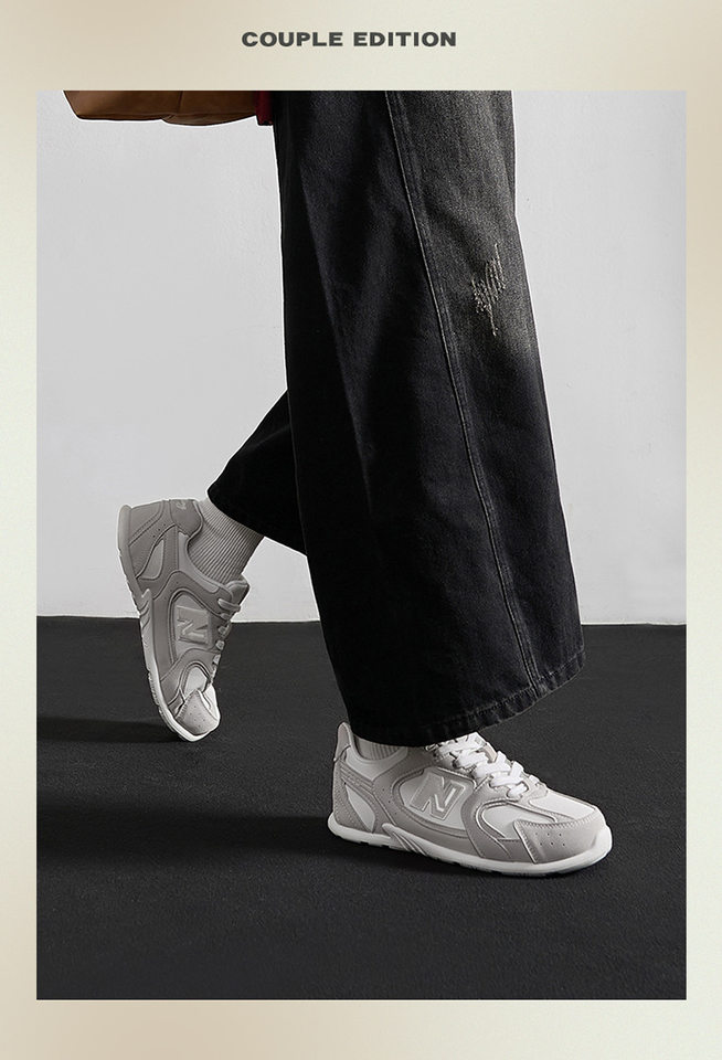 Giày thể thao chạy bộ nữ dáng sneaker mesh thoáng mát phong cách Hàn Quốc — 230 đen mơ chi tiết 19