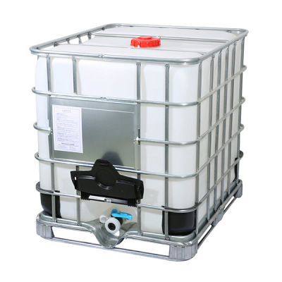 IBC T bucket ZKH/ Amazing 820L- Vertical capacity 820L Subject diameter 1000 × height 980mm white