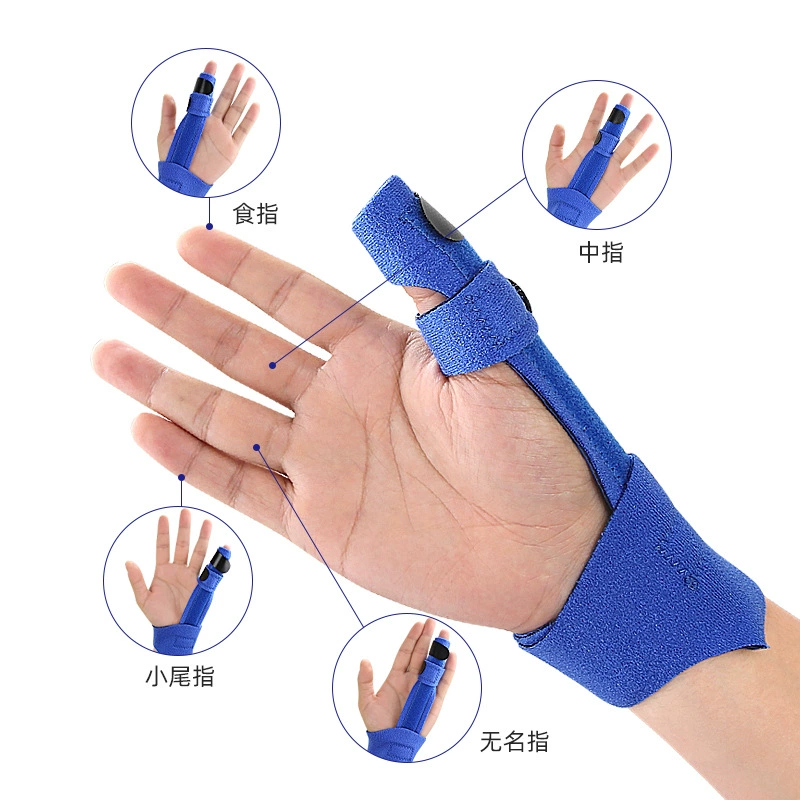 Plastic-coated steel plate supportive finger orthosis finger correction bone fixation splint in-stock wholesale