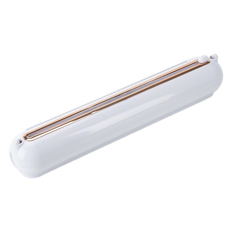 Kitchen disposable plastic wrap cutter household plastic wrap cover food special cutting box magnetic suction refrigerator artifact