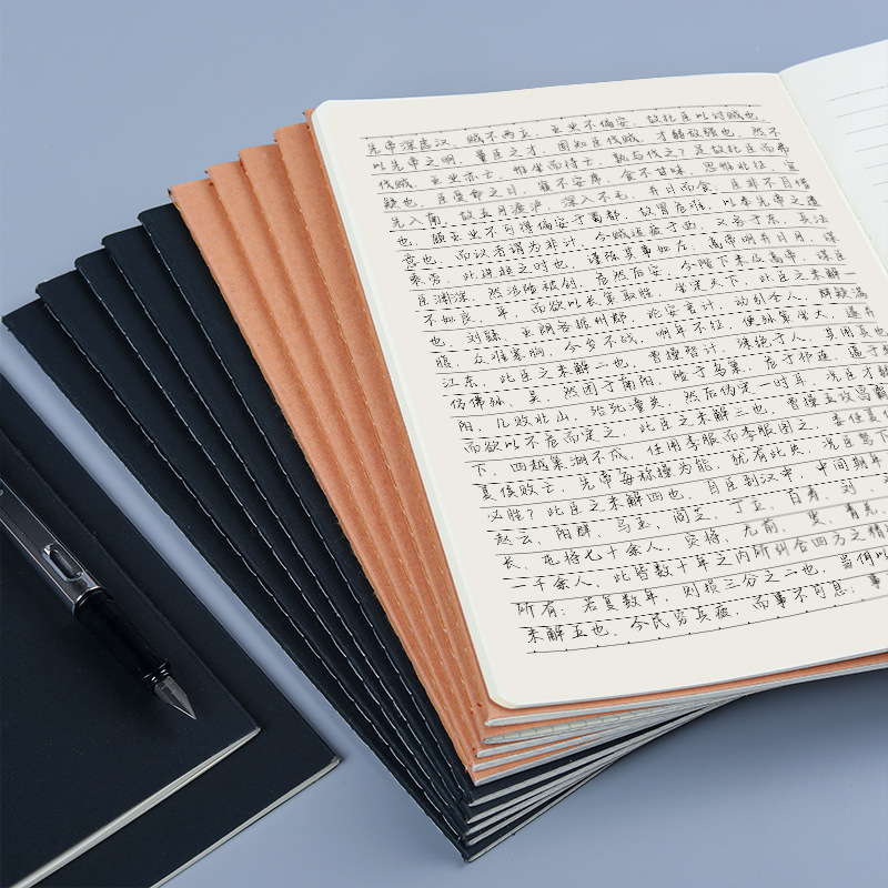 Wright B5 Notebook Notepad A5 Small Notebook Horizontal Line Notebook Grids Blank Notebook Diary A4 Notebook