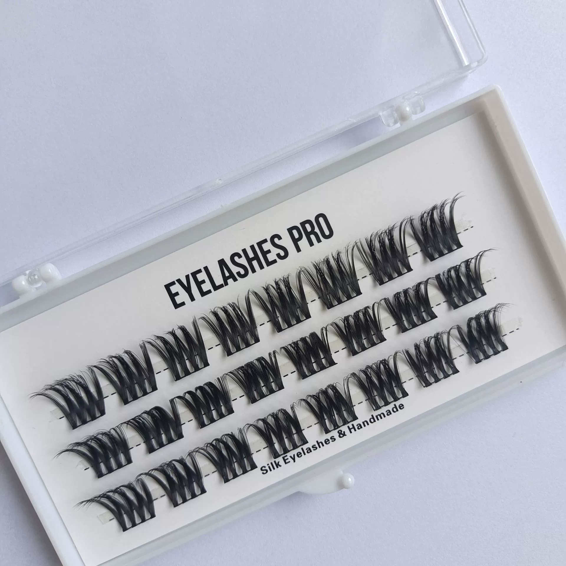 Пучки искусственных ресниц M001 segmented false eyelashes