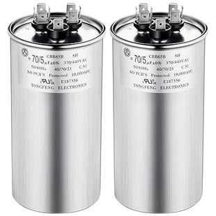 Amazon's Best-Selling Model 370/440Vac Dual Voltage Cbb65B Round Capacitor 70/5Uful Certification