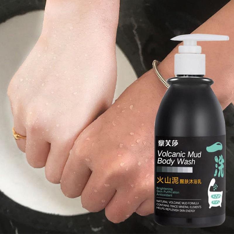 Cross-border Li fusha volcanic mud shower gel Deep Sea Mud Body Wash tender white lasting fragrance bath lotion wholesale Cross-border Li fusha volcanic mud shower gel Deep Sea Mud Body Wash tender white lasting fragrance bath lotion wholesale