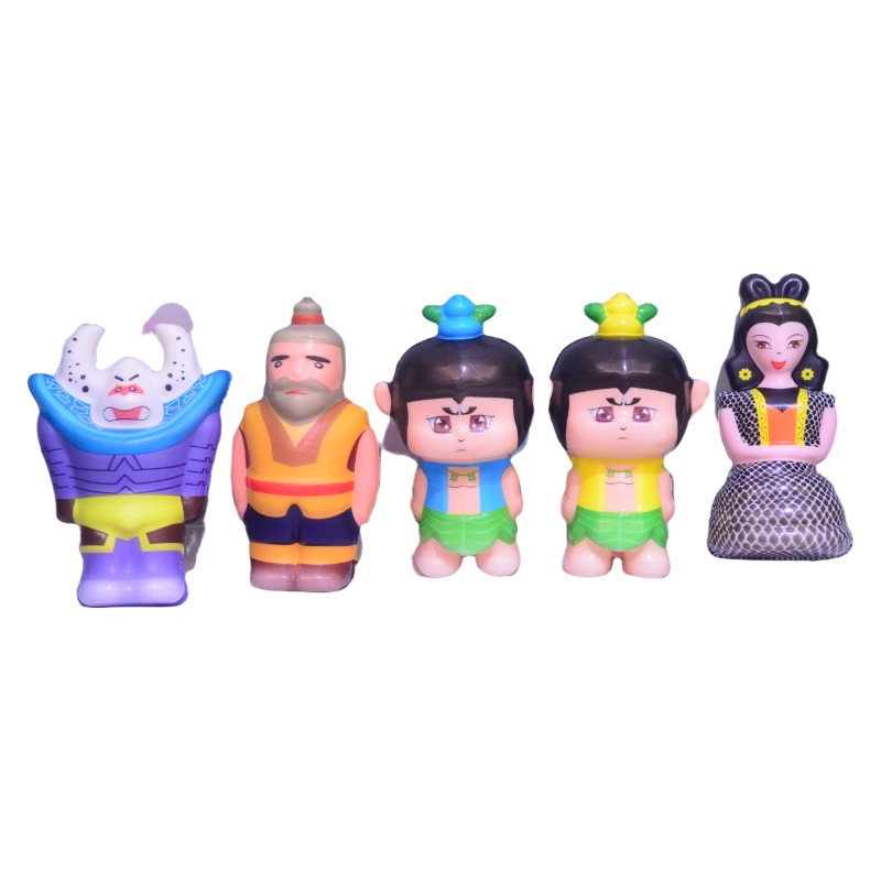 할아버지 조롱박 아기 뱀 정령 전갈 정령