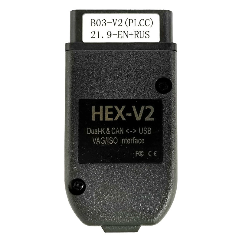 Диагностический сканер HEX V2 VAG Multi-language VCDS25.3 ATMEGA162 FT232 5054 для автомобилей