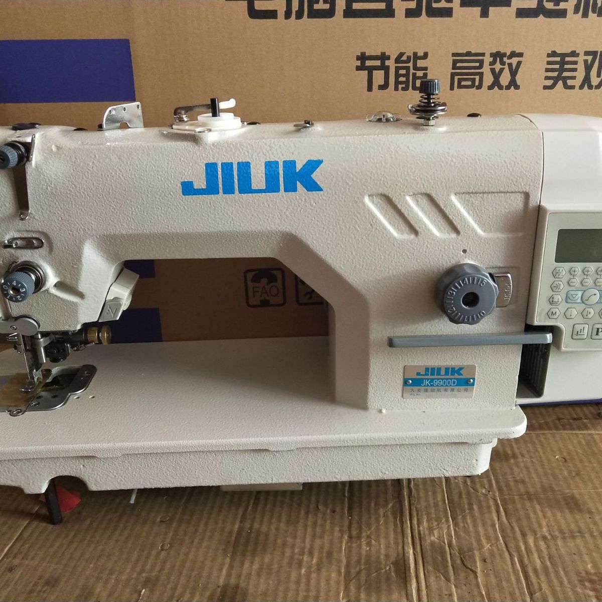 Máquina de coser de la computadora de las ventas directas de la fábrica con el cuchillo todo junto máquina de coser industrial de las ventas directas del coche del cuchillo del ordenador