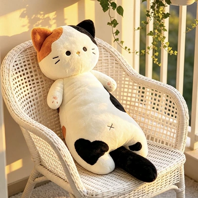 Oyuncaq yastıqlar – wholesale - colorful-cat-60cm-small-size-0175kg