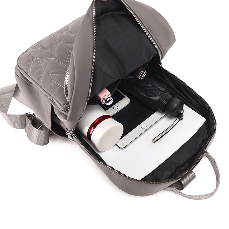 Amazon nuevo 2023 casual Oxford mochila para mujer simple y versátil mochila de viaje de gran capacidad bolso femenino