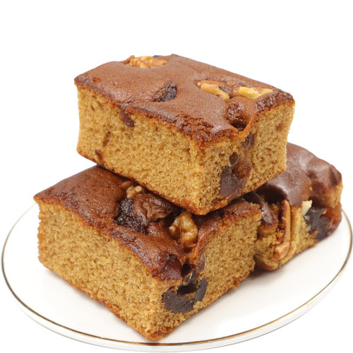 Walnut Jujube Cake Cashew Jujube Cake Steamed Rice Cake Date Paste Cake Bread Sugar Alcohol Snacks for the Elderly and Children