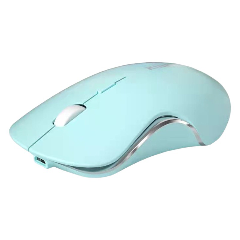 Mute Wireless Mouse Spot Bluetooth Dual Mode Charging Morandi Macaron Charging Game Office Girls Wholesale