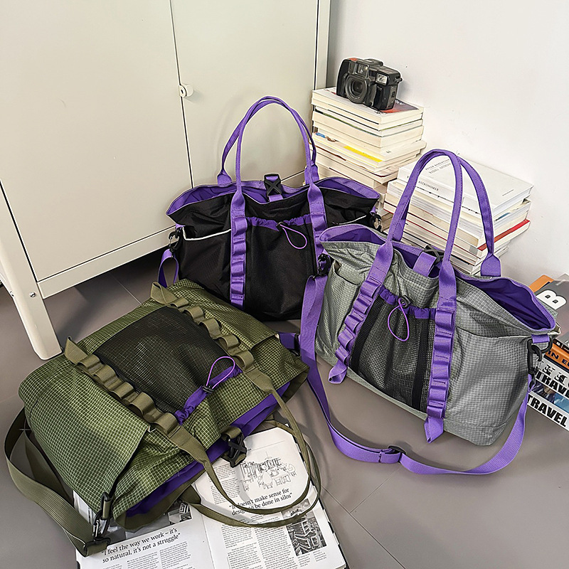 Nueva bolsa de viaje de hombro para hombres, bolsa de viaje de alojamiento de estudiantes de gran capacidad, bolsa de equipaje de viaje para mujeres, bolsa deportiva de maternidad