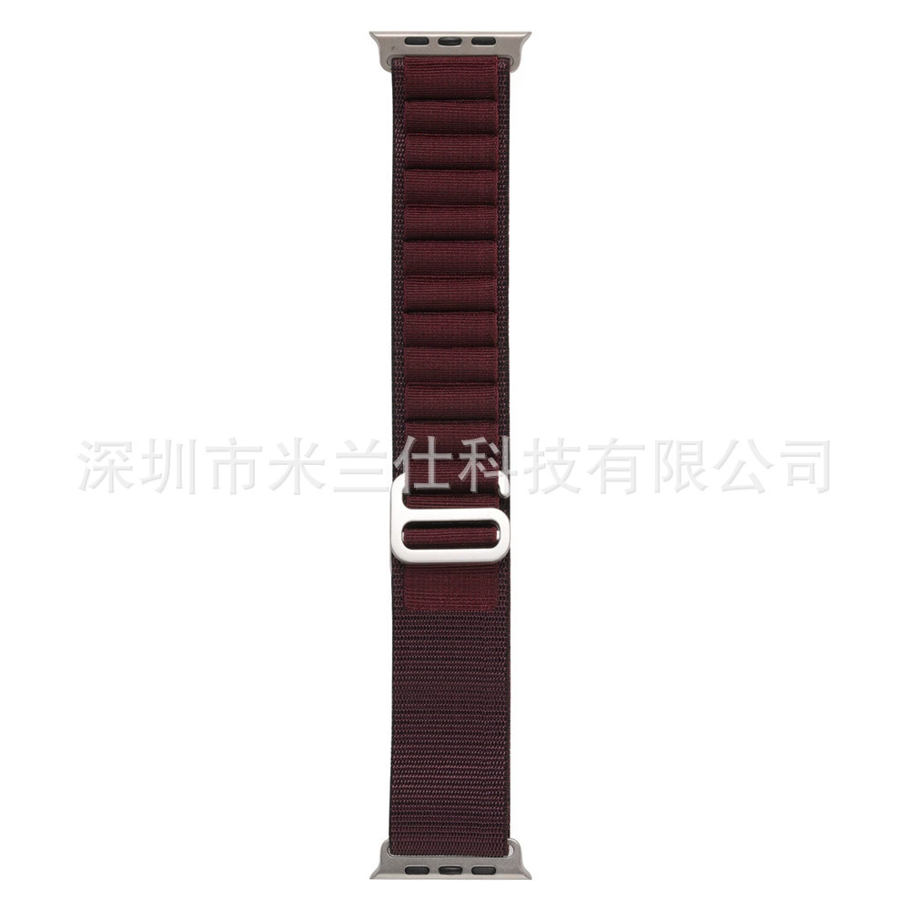 Подходит для Apple Watch S11 Alpine Ultra2 Wild Trail apple iwatch678910 петля нейлоновый ремешок